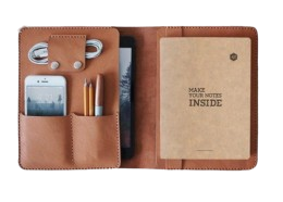 Leather ipad sleeve